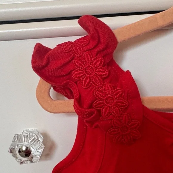 Janie and Jack Ruffle tank top - Picture 4 of 6